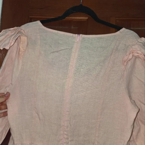 Nour & The Merchant Linen Thimbleweed Dress - Picture 6 of 7